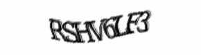 Security check image, please type the characters shown
